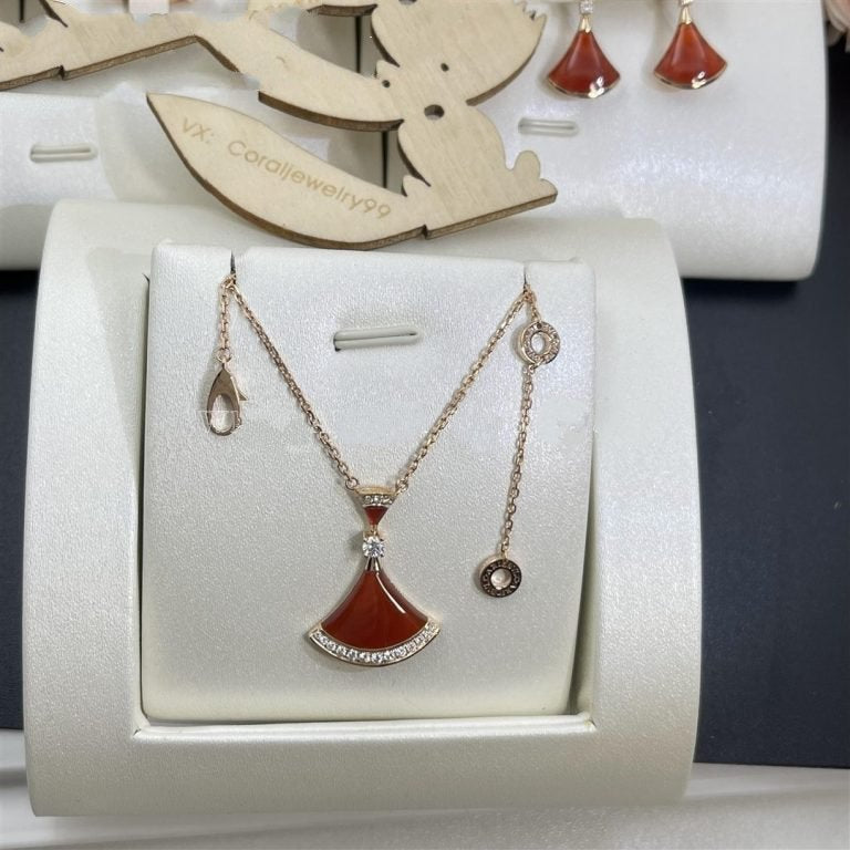 ¡®Jewelicorn¡¯DREAM NECKLACE CARNELIAN DIAMOND