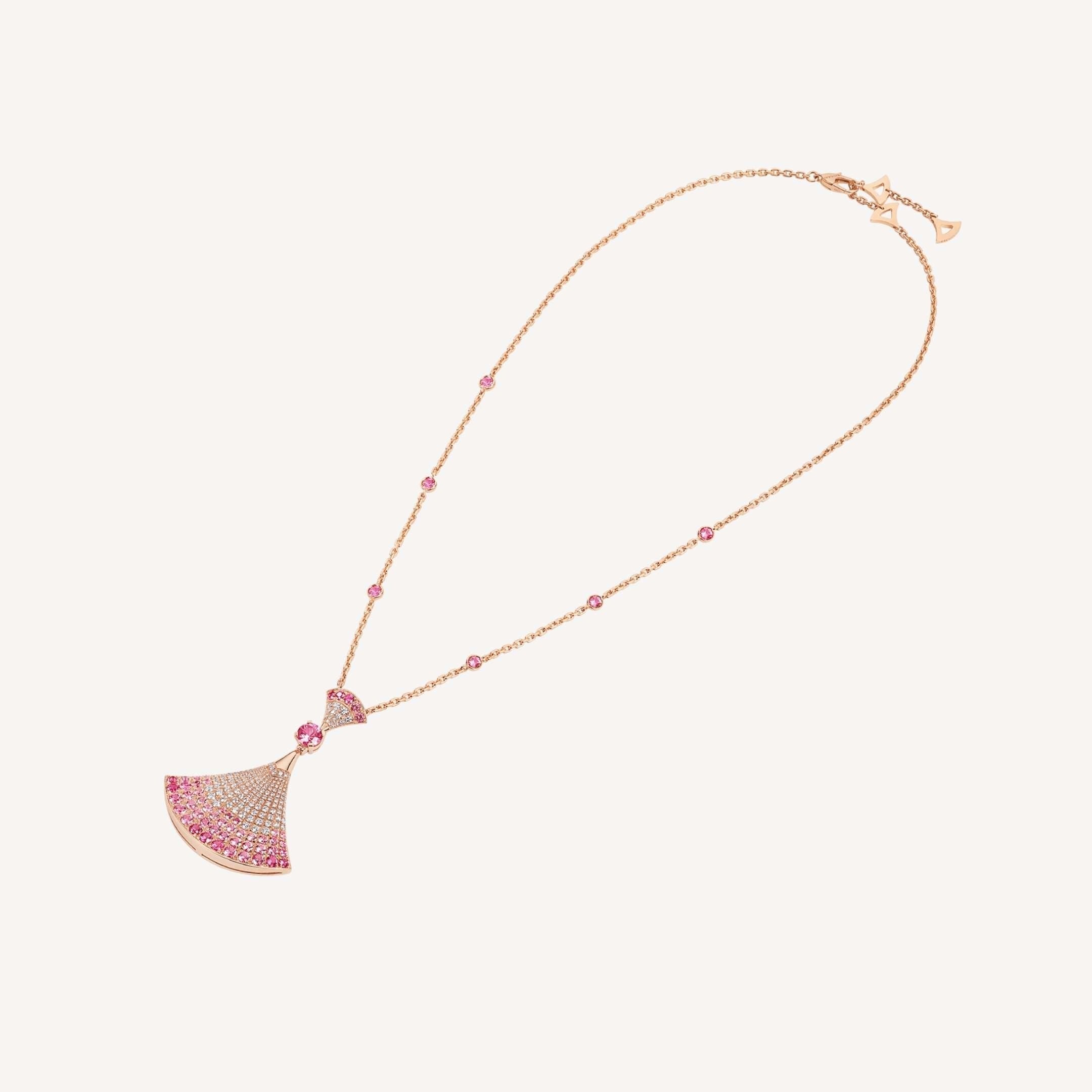 ¡®Jewelicorn¡¯DREAM NECKLACK DIAMOND PINK GOLD