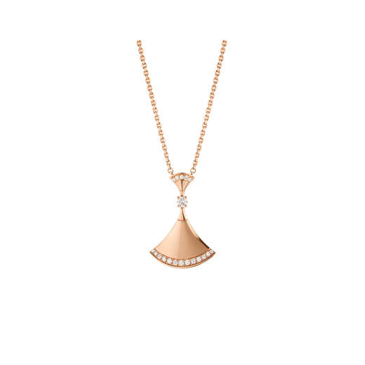 ¡®Jewelicorn¡¯DREAM NECKLACE PINK GOLD DIAMOND