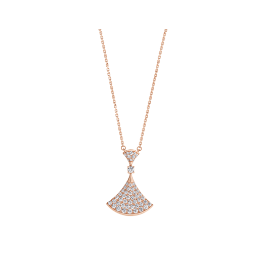 ¡®Jewelicorn¡¯DREAM NECKLACE PINK GOLD FULL DIAMOND