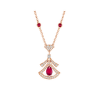 Jewelicorn Traumkette Karneol Diamant Roségold