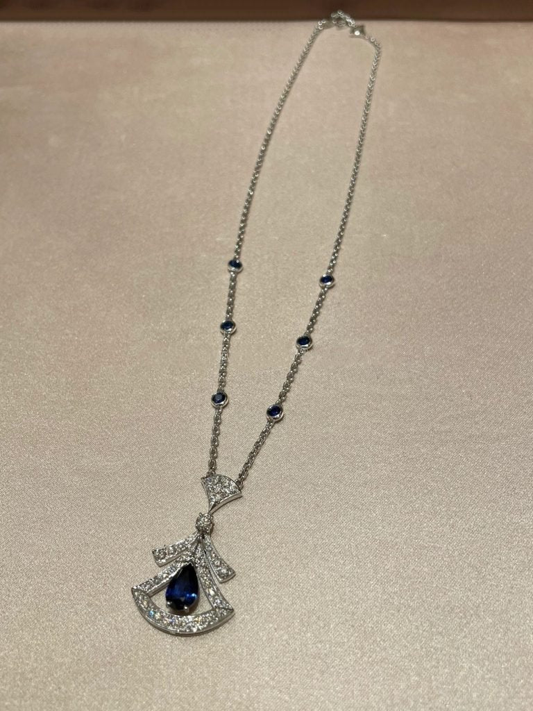 Jewelicorn Traumkette aus Achat, Diamanten und Silber