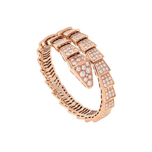 ¡®Jewelicorn¡¯SERPENTI BRACELET 8MM PINK GOLD DIAMOND