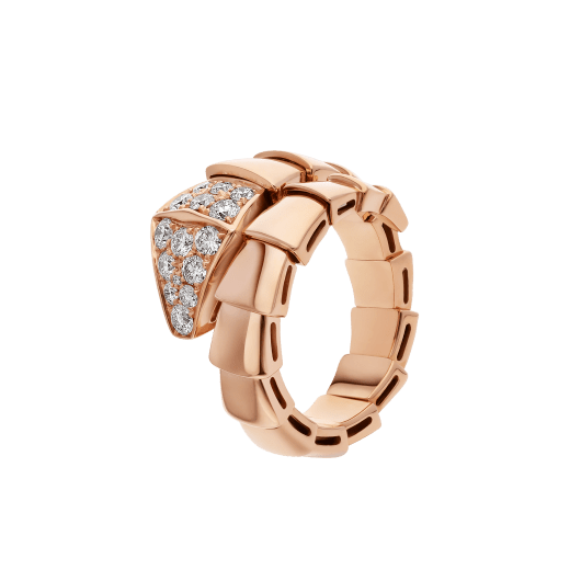 ¡®Jewelicorn¡¯SERPENTI RING PINK GOLD DIAMOND