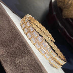 ¡®Jewelicorn¡¯SERPENTI BRACELET GOLD DIAMOND DOUBLE ROW