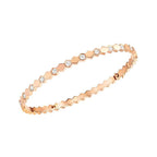 ¡®Jewelicorn¡¯BEE LOVE PINK GOLD DIAMOND BRACELET