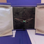 ®Jewelicorn® JEUX ブレスレット マラカイト ピンクゴールド ダイヤモンド1個