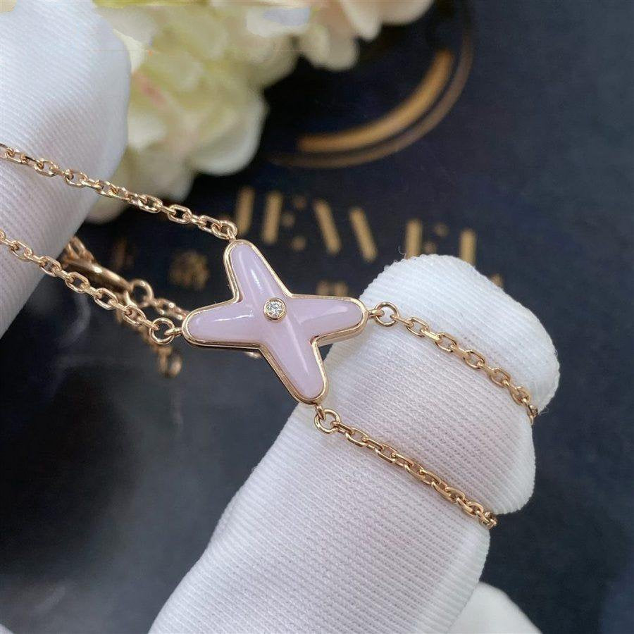 ¡®Jewelicorn¡¯JEUX BRACELET PINK MOP PINK GOLD 1 DIAMOND