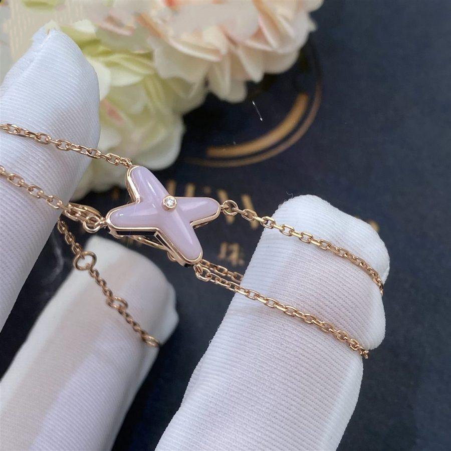 ¡®Jewelicorn¡¯JEUX BRACELET PINK MOP PINK GOLD 1 DIAMOND