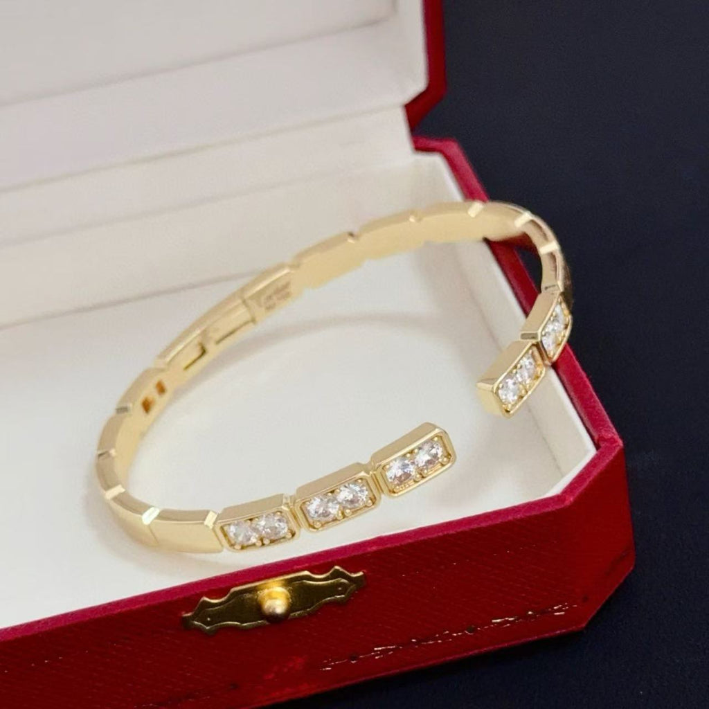 [⭐JeweliWhal]LOVE DIAMOND OPEN  BRACELET