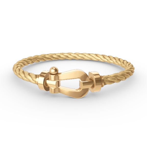 ¡®Jewelicorn¡¯FORCE LARGE HORSESHOE NO DIAMOND BRACELET GOLD