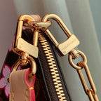 Boulogne Cherry Blossom 29 in Sakura Brown Monogramm beschichteter Leinwand