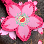 Boulogne Cherry Blossom 29 in Sakura Brown Monogramm beschichteter Leinwand