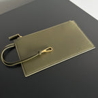 BOTTEGA VENETA 25S GROSSE CABAT-TASCHE 51 IN ARMEEGRÜN KALBSLEDER GOLDENE BESCHLÄGE