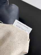 Schulrucksack 39 in nachtblauem Lammleder