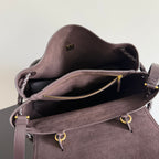 MITTLERE CIAO CIAO 34 AUS BRAUNEM KALBSLEDER