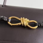 MITTLERE CIAO CIAO 34 AUS BRAUNEM KALBSLEDER