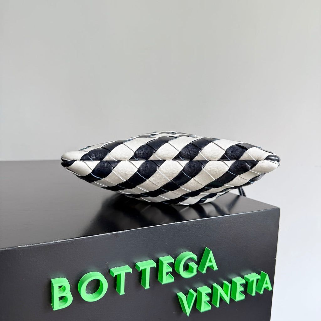 BOTTEGA VENETA 25S Staubbeutel 21 Zoll Zebramuster Kalbsleder