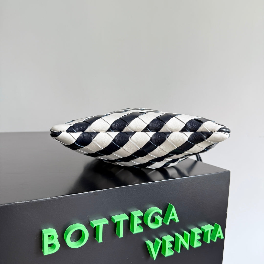 BOTTEGA VENETA 25S Staubbeutel 21 Zoll Zebramuster Kalbsleder