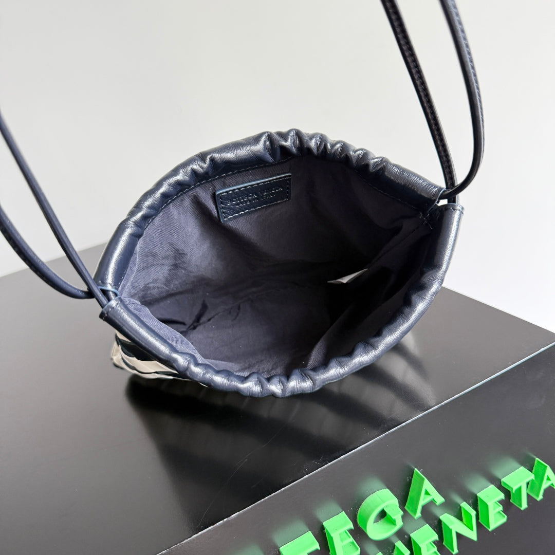 BOTTEGA VENETA 25S Staubbeutel 21 Zoll Zebramuster Kalbsleder