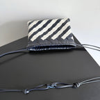 BOTTEGA VENETA 25S Staubbeutel 21 Zoll Zebramuster Kalbsleder