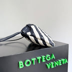BOTTEGA VENETA 25S Staubbeutel 21 Zoll Zebramuster Kalbsleder