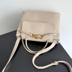 BOTTEGA VENETA 25S MEDIUM CIAO CIAO TASCHE 26 IN HELL WARMES BEIGE KALBSLEDER
