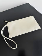 BOTTEGA VENETA 25S PINACOTECA TASCHE 43 AUS ELFENBEINKALBSLEDER