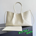 BOTTEGA VENETA 25S PINACOTECA TASCHE 43 AUS ELFENBEINKALBSLEDER