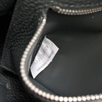 BOTTEGA VENETA 25S DIAGO 22 IN STEEL GRAU KALBSLEDER SILBERNE BESCHLÄGE