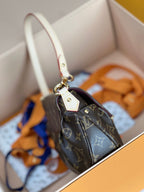 LV 25S SUNSET 27 IN BROWN MONOGRAM CALFSKIN GOLD HARDWARE