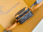 LV 25S AMAZONE BAG 20 IN DARK BROWN MONOGRAM CALFSKIN GOLD HARDWARE