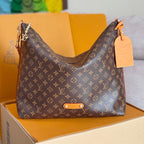 LV 25S METIS BAG 48 IN BROWN MONOGRAM CANVAS GOLD HARDWARE