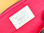 LV 25S MINI BUMBAG 17 IN BROWN CANVAS MONOGRAM CHERRY PRINT GOLD HARDWARE