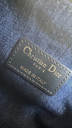 Reise-Nomadentasche 22 in Blau, Monogram Obliqué Jacquard