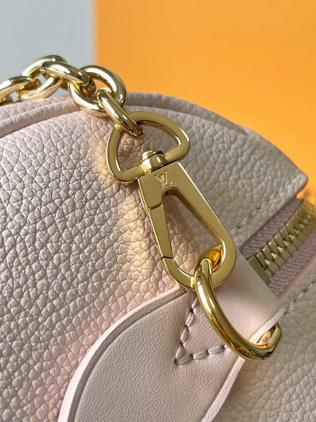 SPEEDY BANDOULIÈRE 20 AUS HELLROSA MONOGRAM EMPREINTE LEDER