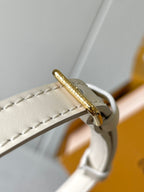 BABYLONE-TASCHE 31 AUS WEISSEM MONOGRAM-EMPREINTE-LEDER