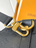 SPEEDY SOFT 30 IN SCHWARZEM MONOGRAM EMPREINTE LEDER