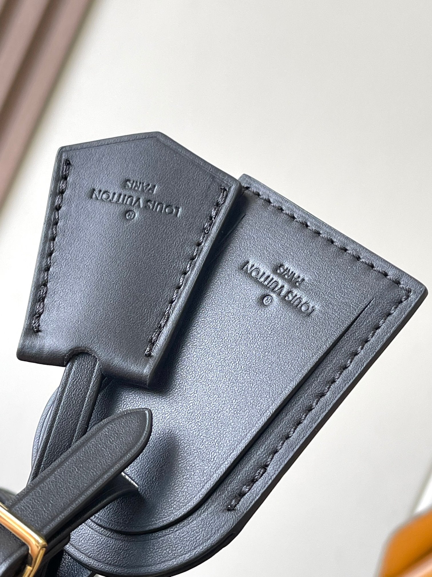 SPEEDY SOFT 30 IN SCHWARZEM MONOGRAM EMPREINTE LEDER