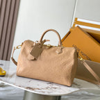 SPEEDY SOFT 30 IN PALE ORANGE EPROSSED CALFSKIN