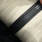 GARDEN PARTY 23CM IN BLACK CALFSKIN