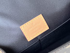 LV 25S KELLY 28 IN BROWN MONOGRAM COATED CANVAS LEATHER TRIM