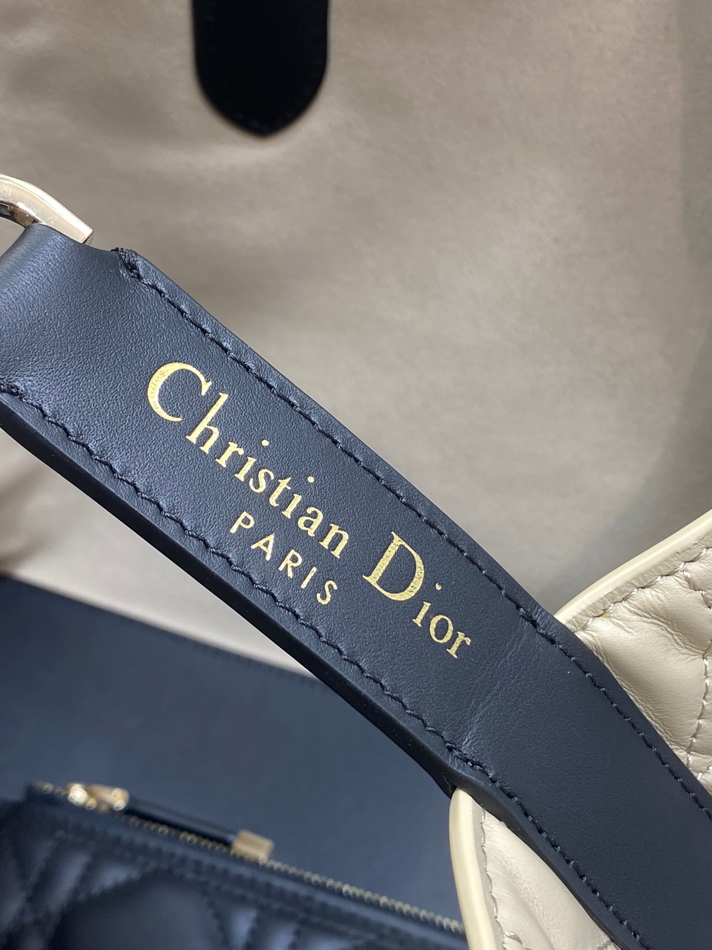 ALWAYS MINI 28 BAG IN ELFENBEINHALB TAN MACROCANNAGE KALBSLEDER