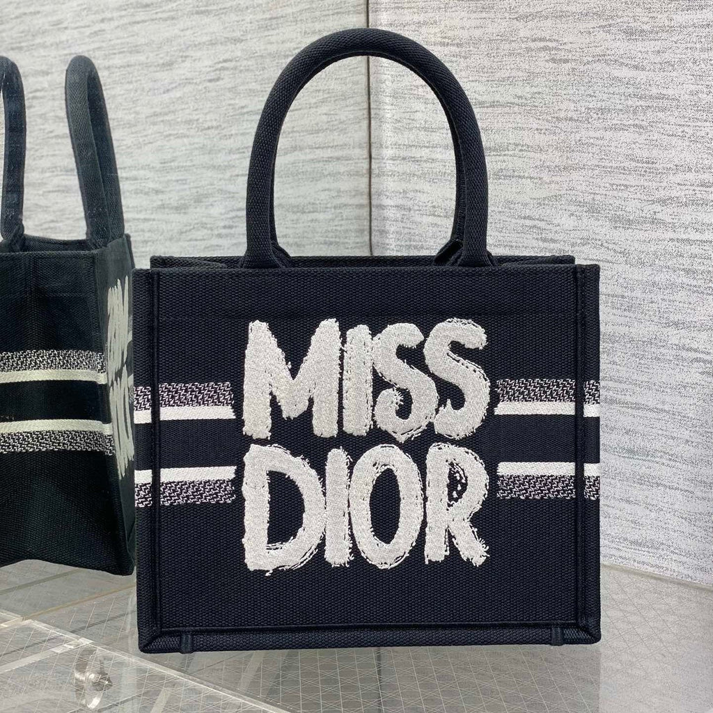 Tragetasche 26 Zoll, Schwarz/Weiß-Canvas, 226506