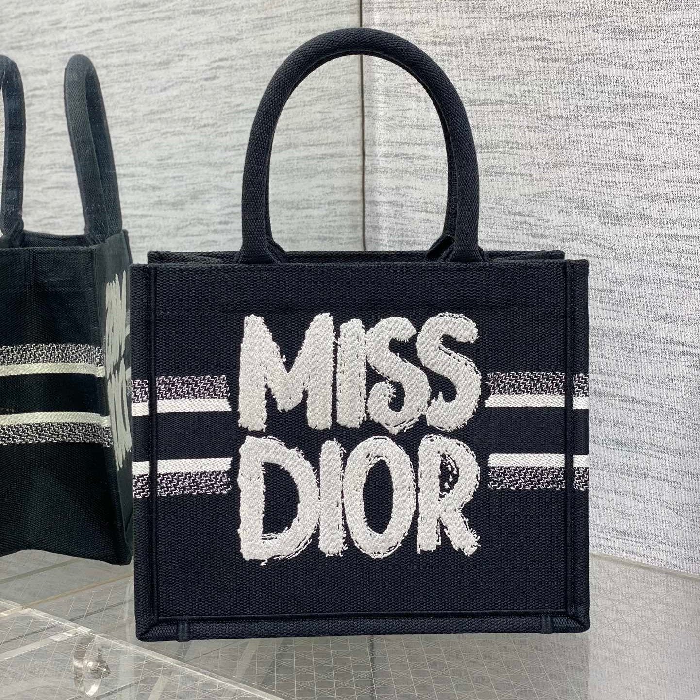 Tragetasche 26 Zoll, Schwarz/Weiß-Canvas, 226506