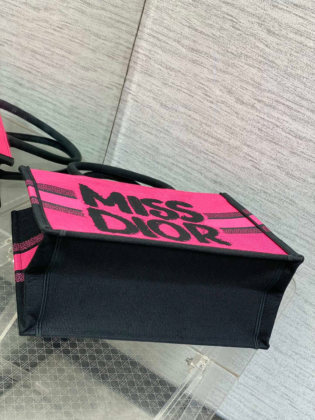 Tragetasche 36 in Kirschrot-Mix Minsk Lila Canvas 226510