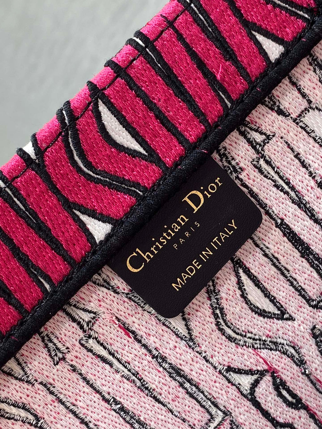 MISS GROSSE TASCHE 42 IN MAGENTA-LILA-CANVAS