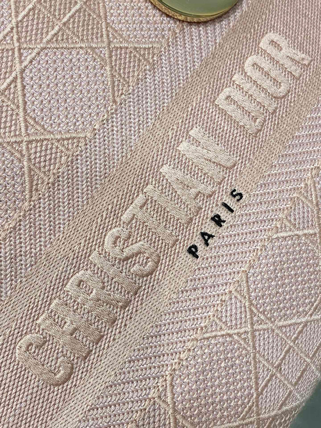 KLEINE 24-LADY-TASCHE AUS PASTELROSEM CANVAS