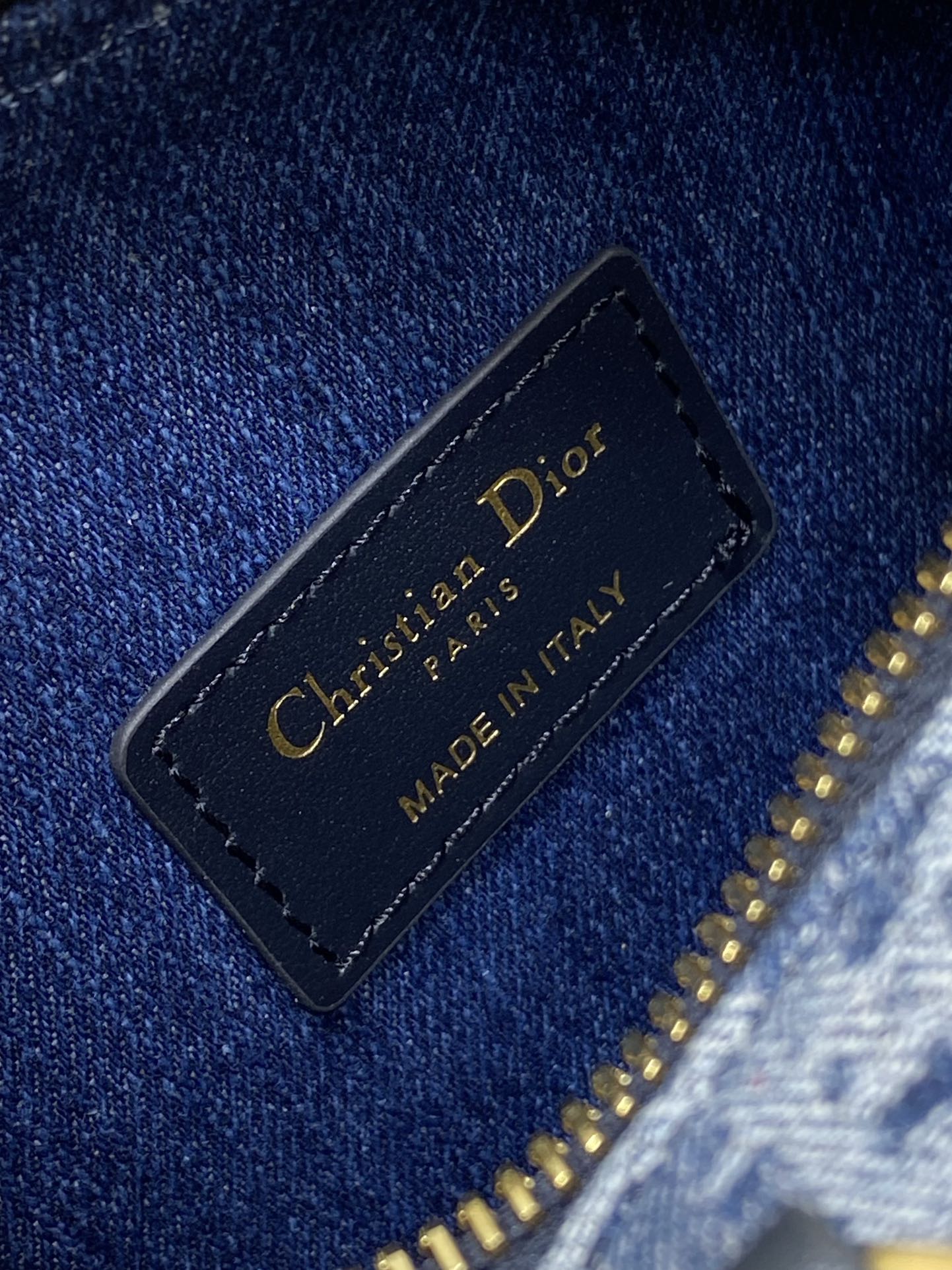 GROOVE MINI 17 TASCHE IN DENIMBLAU OBLIQUE MONOGRAM JACQUARD