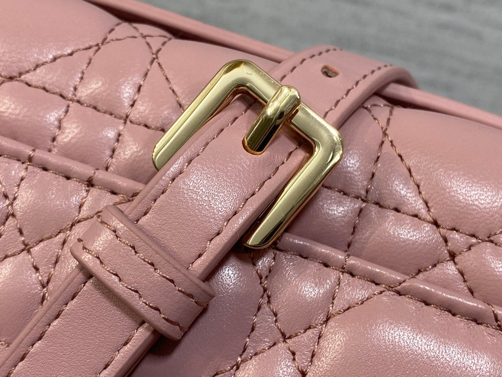 MINI-TASCHE 24 IN ROSA PATENT CANNAGE KALBSLEDER